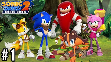 Sonic Dash 2: Sonic Boom iPhone Walkthrough Gameplay #1