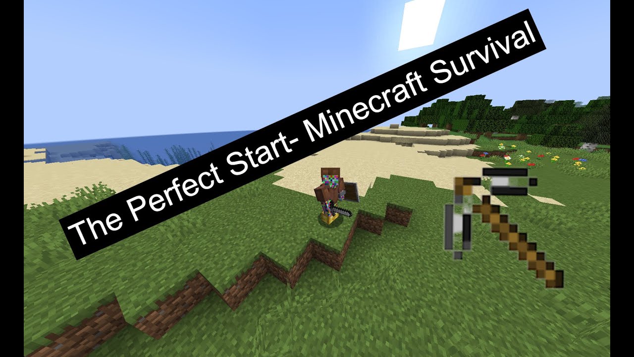 SEASON 1, EPISODE 1 - The Perfect Start (Minecraft Survival) - YouTube