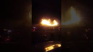 J and M diner fire Framingham 3/11/17
