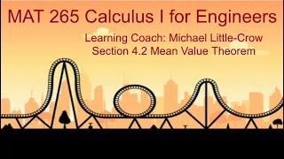 MAT265 Section 4.2