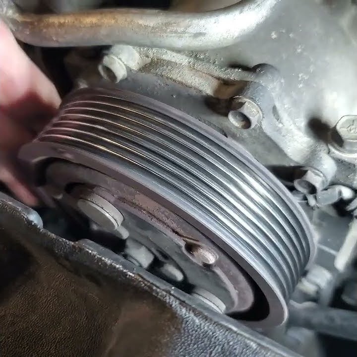 A Bad A/C Pulley Bearing Sound | Brock Auto Repair