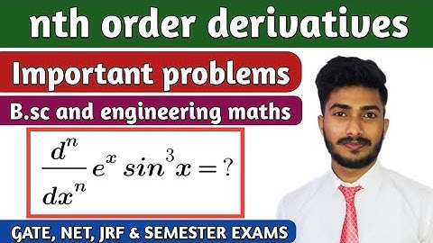 nth derivatives important problems | bsc mathematics | engineering mathematics