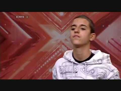 X Factor Basim singing I Believe I Can Fly