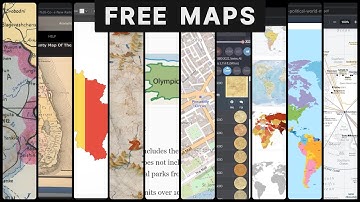 Free Maps🌎10 Websites to Bookmark Now