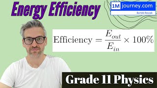 Grade 11 Physics - Energy Efficiency with Examples