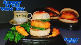 Vada pav recipe | Mumbai street food | Batata vada | vada pav sandwich | How to make #VADAPAV