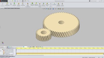 Helical Gear with Animation (Video Tutorial) SolidWorks