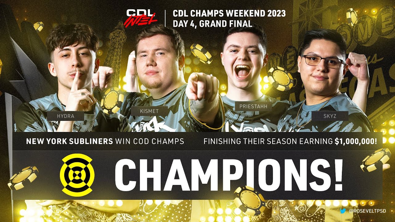 2023 CDL COD CHAMPS RECAP!!! FIRST EU CHAMP!!! YouTube