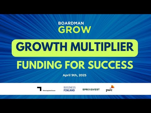 Funding for Success –Boardman Grow's Growth Multiplier event