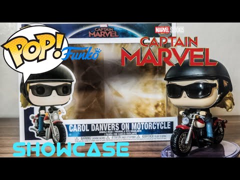 captain marvel motorcycle pop