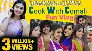 Cook With Comali - Dharsha Gupta Fun Vlog Happy New Year Sivaangi Pugazh Aswin Vijay Tv