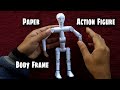 Paper Action Figure | Basic Body Frame