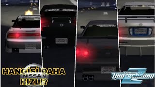 HANGİ NISSAN DAHA HIZLI? (İnce Ayar Çekilmeden) - Need For Speed: Underground 2