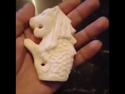 Merlion Soap Carving (Perla) - YouTube