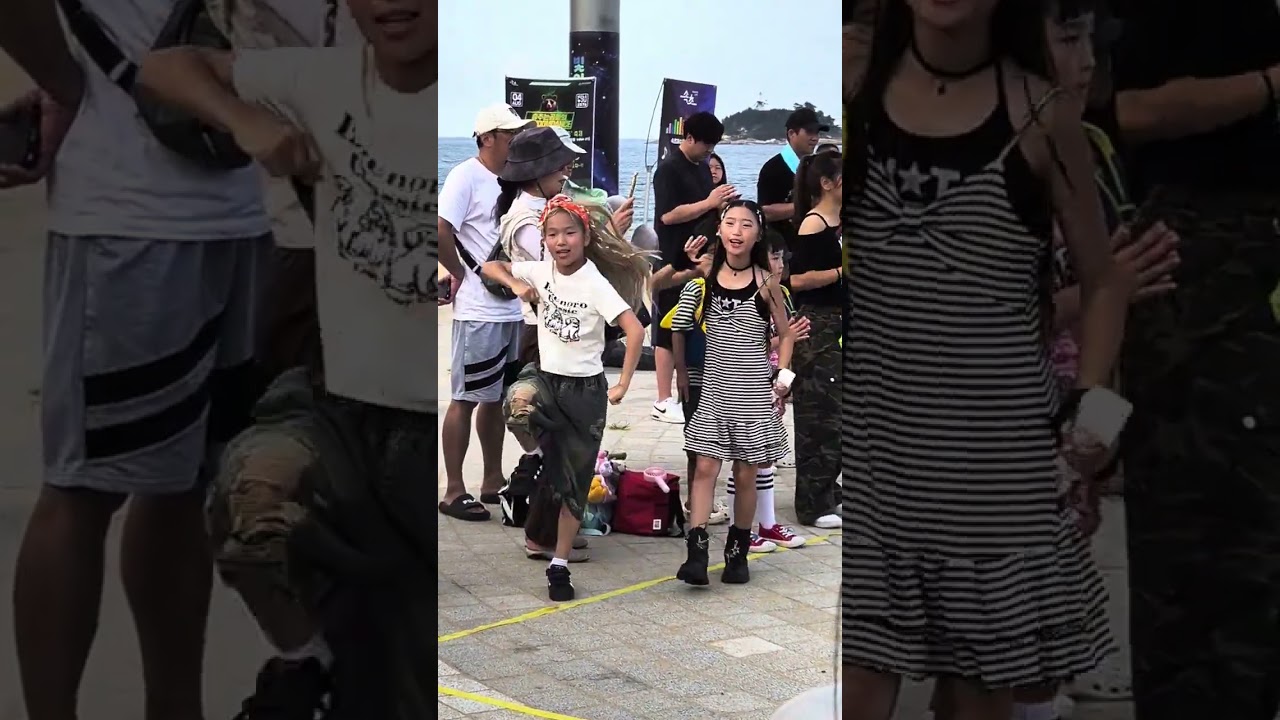 Obejrzyj 속초해수욕장에서추는sodapop #춤추는곰돌의랜덤댄스 #sodapop #dance #kpop #challenge #afstarz #춤추는곰돌 #소정이의랜덤댄스 w YouTube