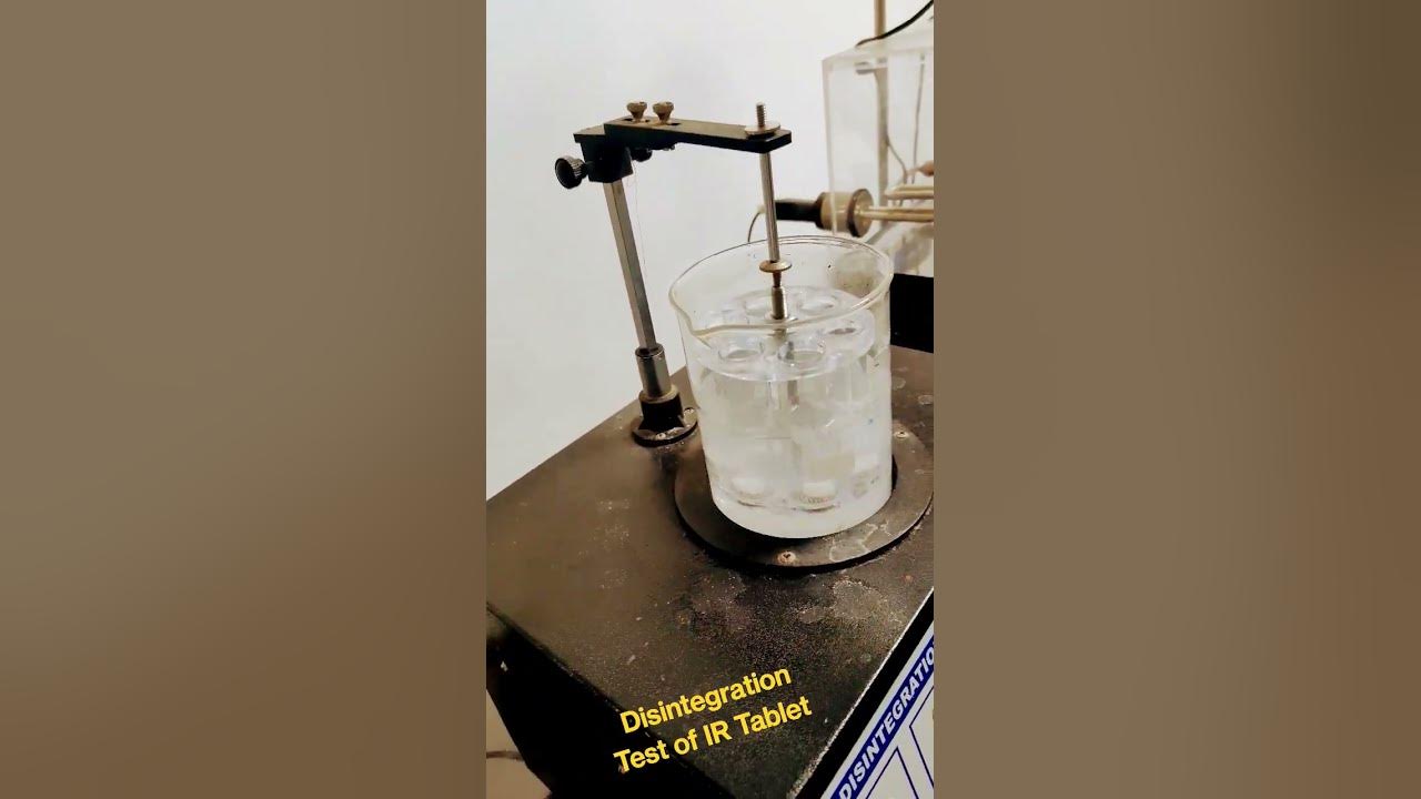disintegration-test-of-tablet-pharmacy-evaluation-qc-test-dt-apparatus