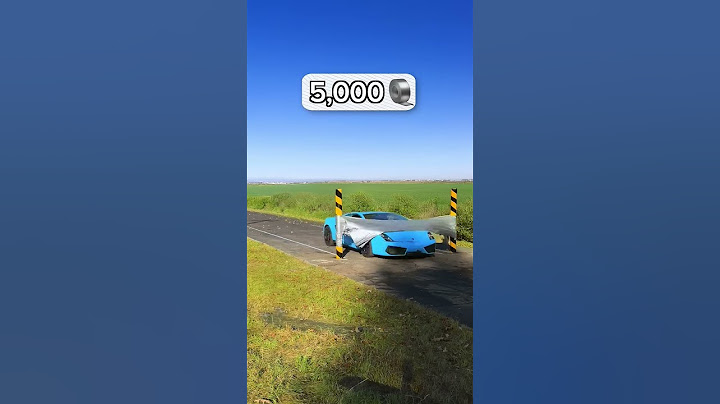 how much tape to stop lamborghini