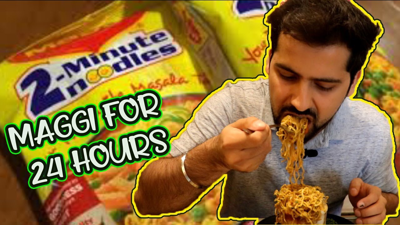 I ONLY ATE MAGGI FOR 24 HOURS || Episode 4