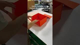 Making Folding Boxes for Brand Orders#brandpackaging #foldingbox #customfoldingbox #America