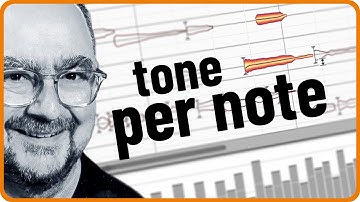 Sound editing per phrase or note in Melodyne