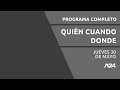 Muerte en los acantilados + LA CAÍDA DEL PELUQUERO #QuiénCuándoDónde PROGRAMA COMPLETO 30/05/2024