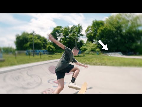 First Time Dropping in at a Skate Park - Wiped Out*