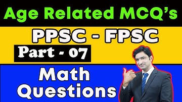 PPSC Mathematics Lecturer Past Papers | PPSC Math Questions