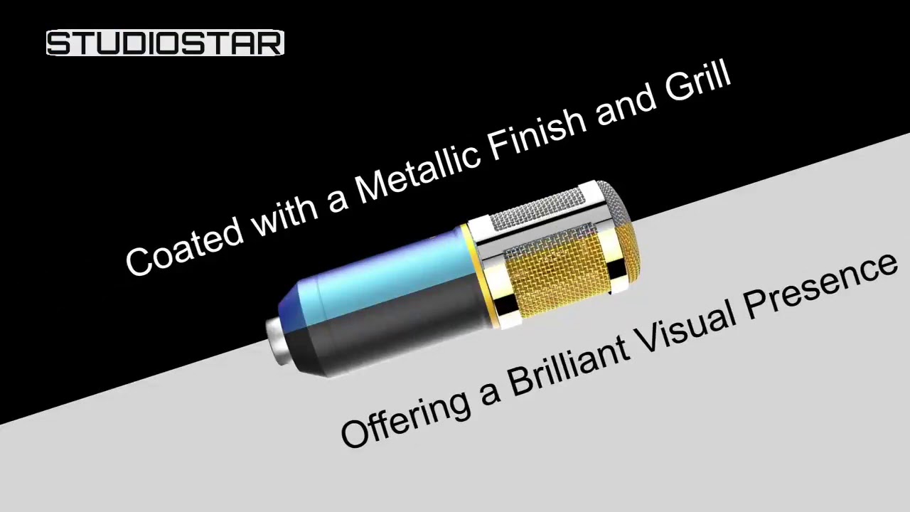 Bm 800 condenser microphone for starmaker, smule and tiktok YouTube