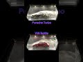 Porsche vs VW Beetle | Airflow Test (Vote: Porsche or Beetle) #shorts #porsche #volkswagen