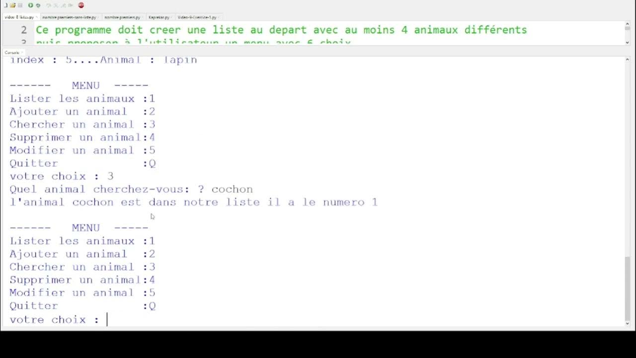 SNT - Python - Vidéo 9 - 2 exercices sur les listes - YouTube