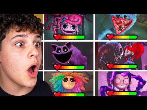 POPPY PLAYTİME CANAVARLARININ HP BARI GÖZÜKSEYDİ!💊