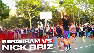 NICK BRIZ vs SERGIIRAM en ESPAÑA 🇪🇸! EL PARTIDO DEL AÑO! (HISTÓRICO)