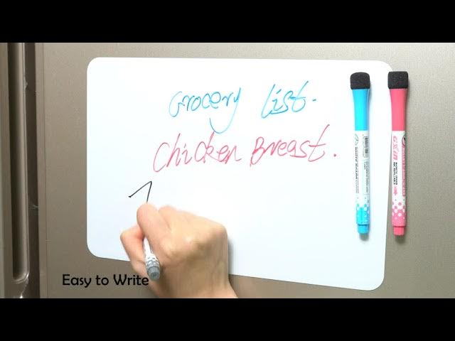 Black Magnetic Dry Erase Board Review 