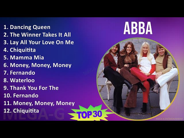 ABBA 2024 MIX Greatest Hits - Dancing Queen, The Winner Takes It All, Lay All Your Love On Me, C... class=