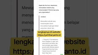 Jawaban Cerita Reflektif Modul PSE Topik 4 School Well-Being PPG Guru Tertentu 2025