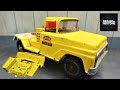 Can WE find its original owner !?! 1964 Tonka Backhoe &quot;Toy Story&quot; Restoration