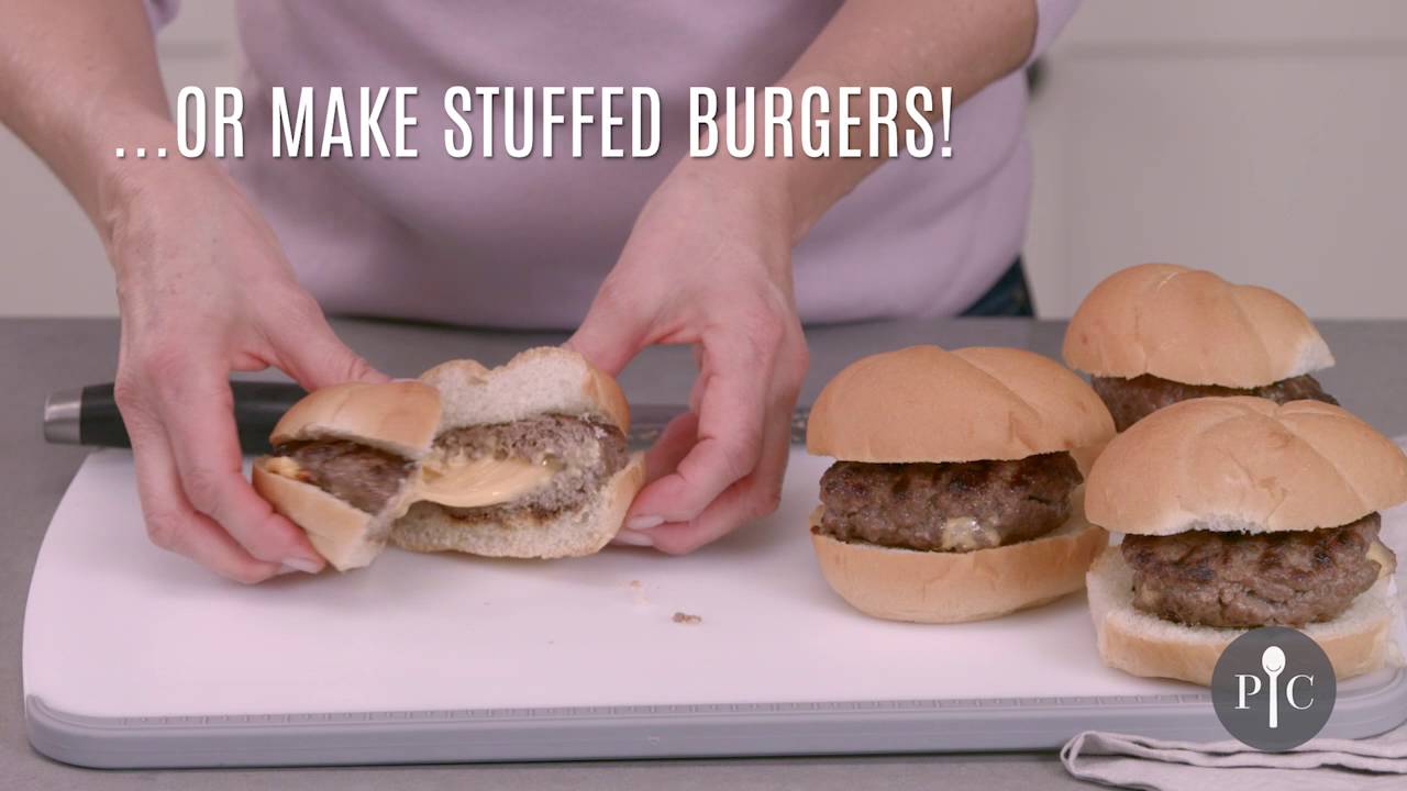 Pampered Chef Burger & Slider Press - YouTube