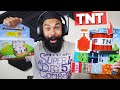 UNBOXING *ALL* MINECRAFT TOYS AND FOUND TNT