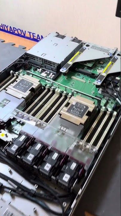 H3C 4300G3 - самый недорогой сервер на NVMe дисках и lga3647 - YouTube