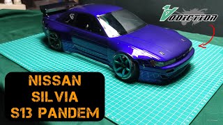 Body RC Drift Nissan Silvia S13 Pandem by Addiction