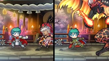 [FEH] Ephraim - Resplendent and Base Skins Comparison