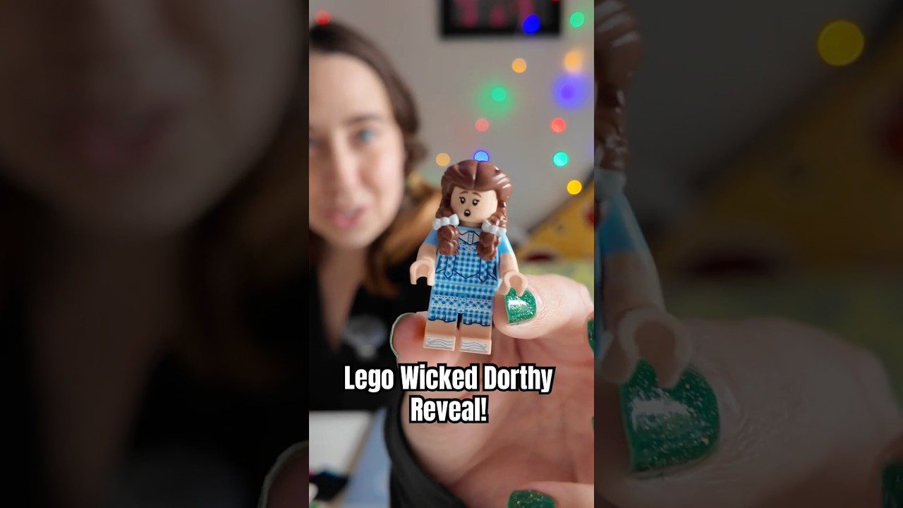 LEGO Wicked Emerald City Wall Art 75685 – Dorothy & Toto Minifigure Reveal 🌈🐾