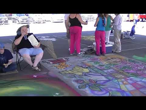 Chalk Art and Music Festival at the Atlantis Resort in Reno NV July 11 2021