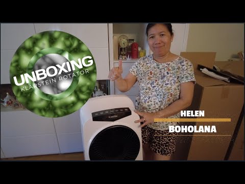 Unboxing KLARSTEIN ROTATOR Aircooler Machine 