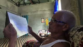 Tai Language Reading By Bhugeswar Thomong At Powaimukh Khamyang Village