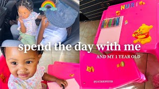 A day in the life with a 1 year old: guess who is back | baby Nuri #welcomevlog