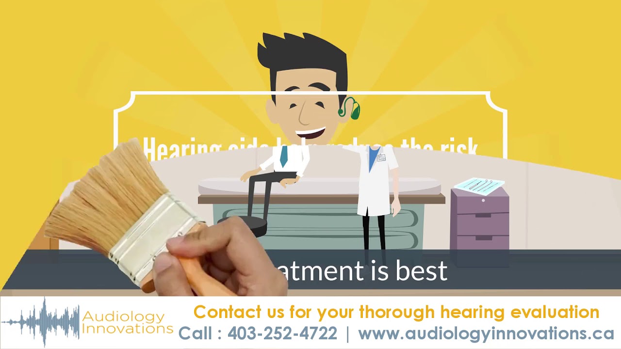 2018 brain atrophy with hearing loss brief video Audiology Innovations Calgary