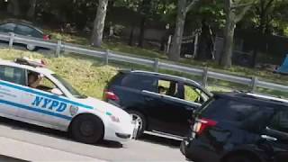 NYPD Loud Speaker (To the side of the road!), Rumbler Siren on Henry Hudson Parkway