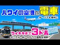 【ハワイが変わる！】ついに電車が完成「ダニエル・K・イノウエ国際空港」に乗り入れ開始🚄ハワイの新交通“スカイライン”ハワイ🚃完全ガイド！乗り方・料金・景色まで詳しく解説🚌ザバスWライン ハワイ最新情報