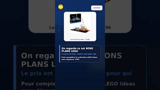 🐠 LEGO Ideas 21350 Dents de la Mer à 119,90€ (au lieu de 149,90€)